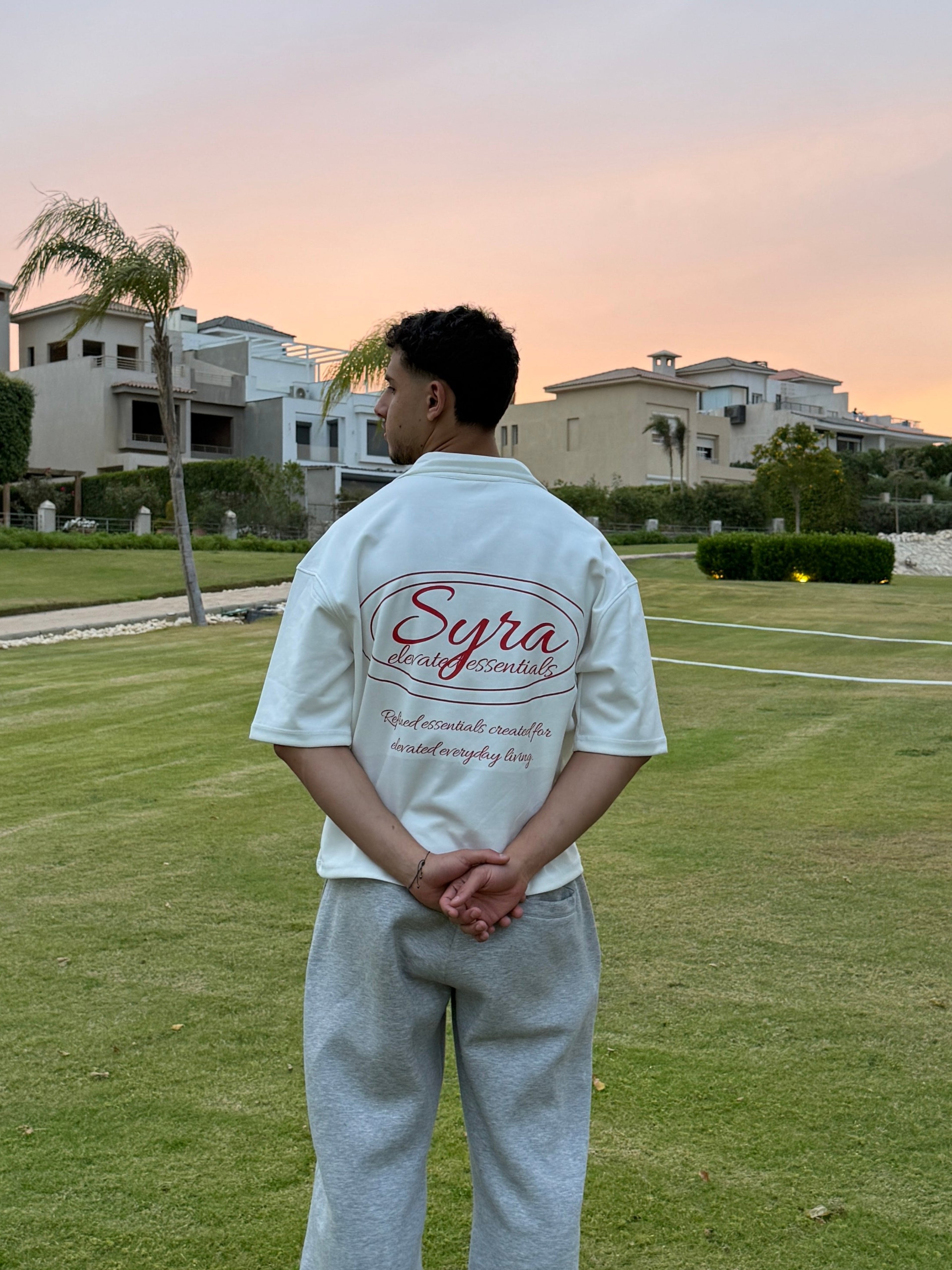 White Essential POLO