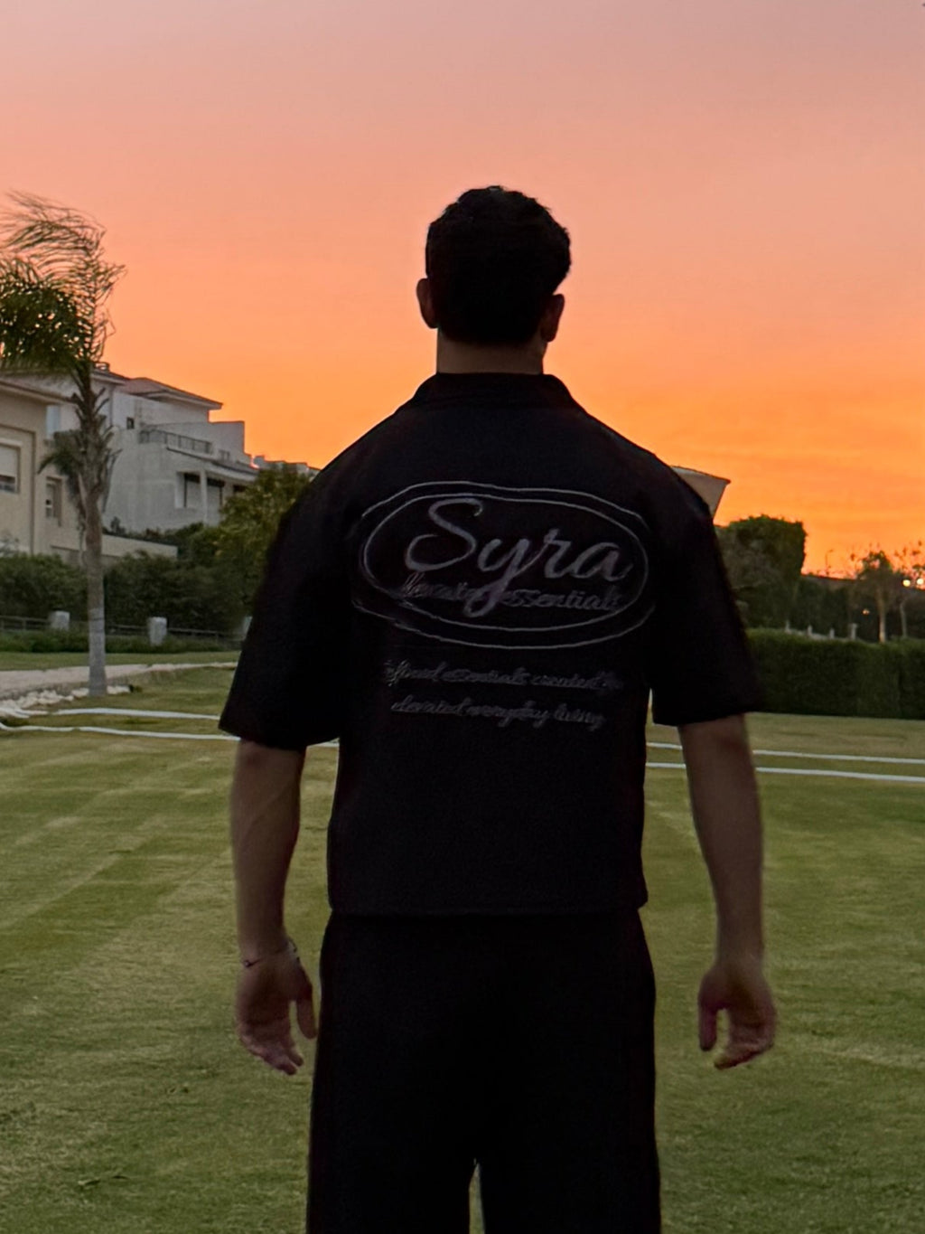 Black Essential Polo