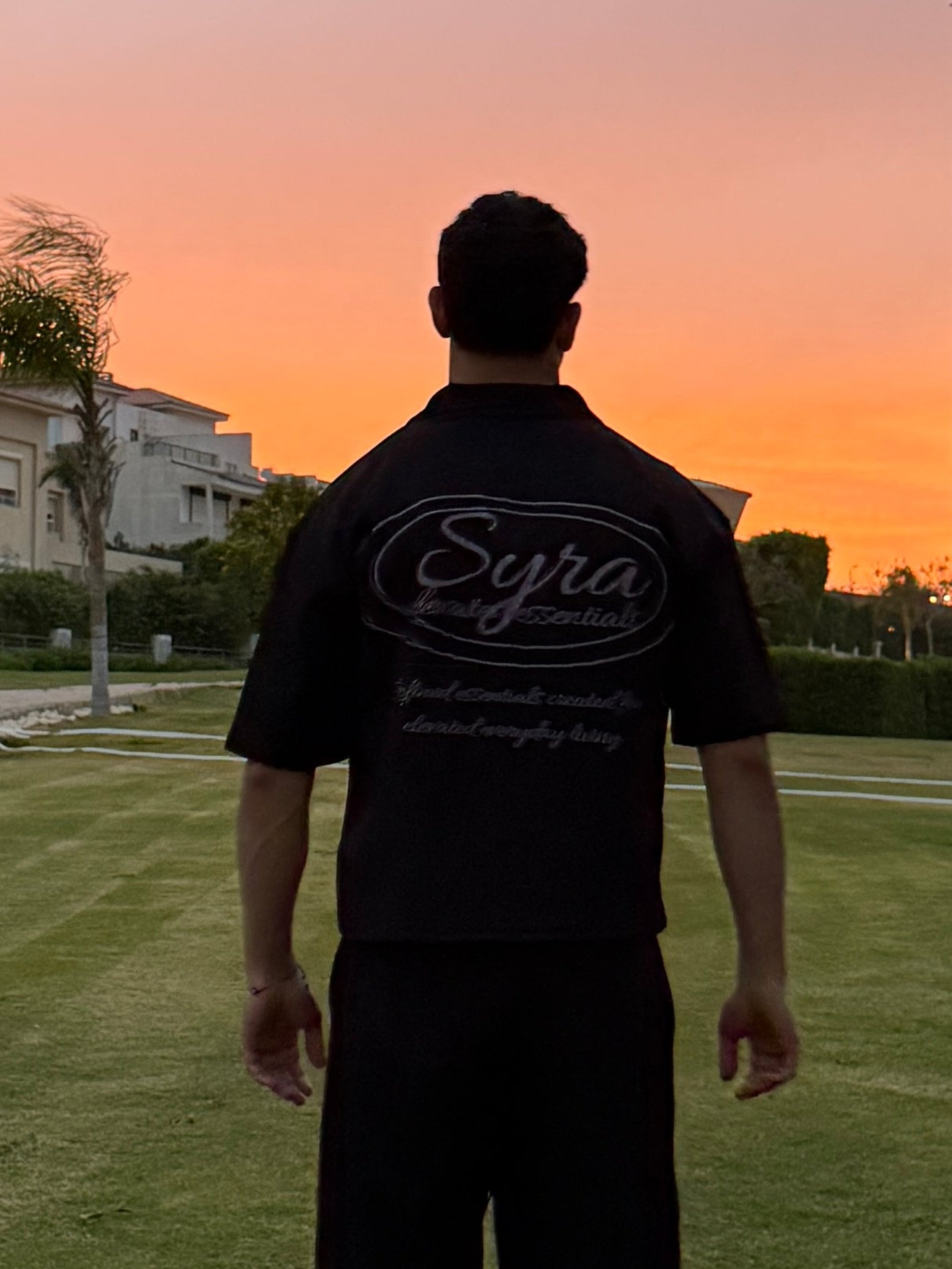 Black Essential Polo